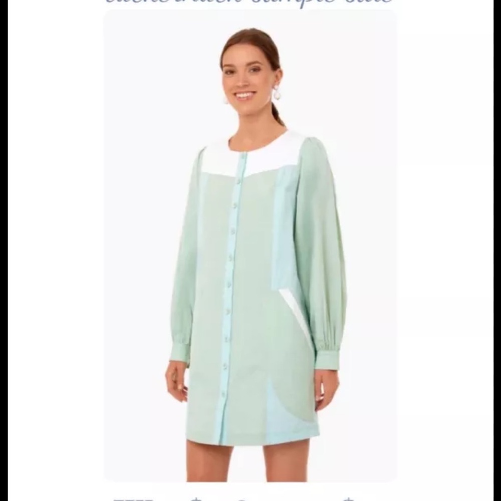 Pomander Place long sleeve mini dress
